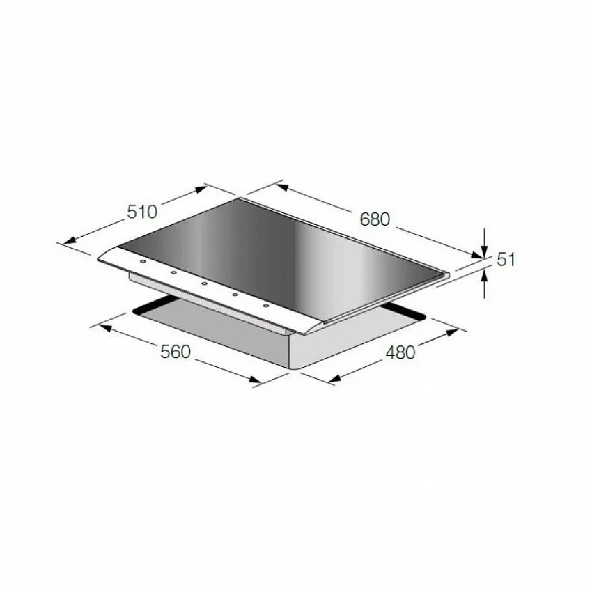 Варочная панель FULGOR QLH 705 G WK WH