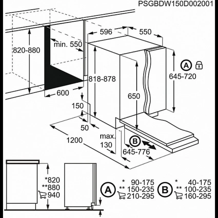 Встраиваемая посудомоечная машина ZANUSSI ZDT 921006 FA