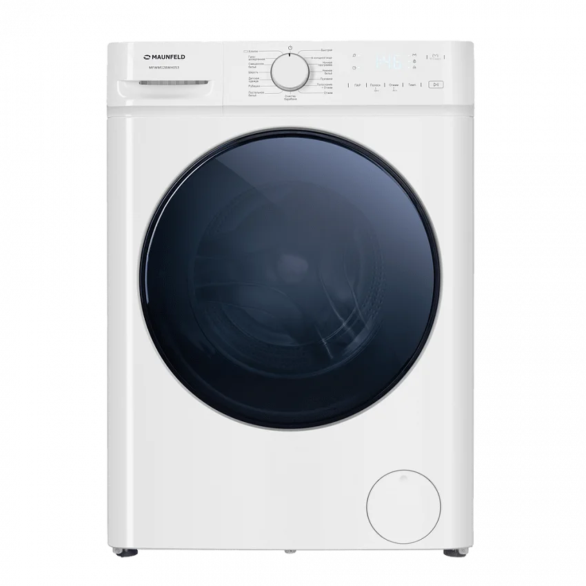 Стиральная машина с паром MAUNFELD MFWM128WH053