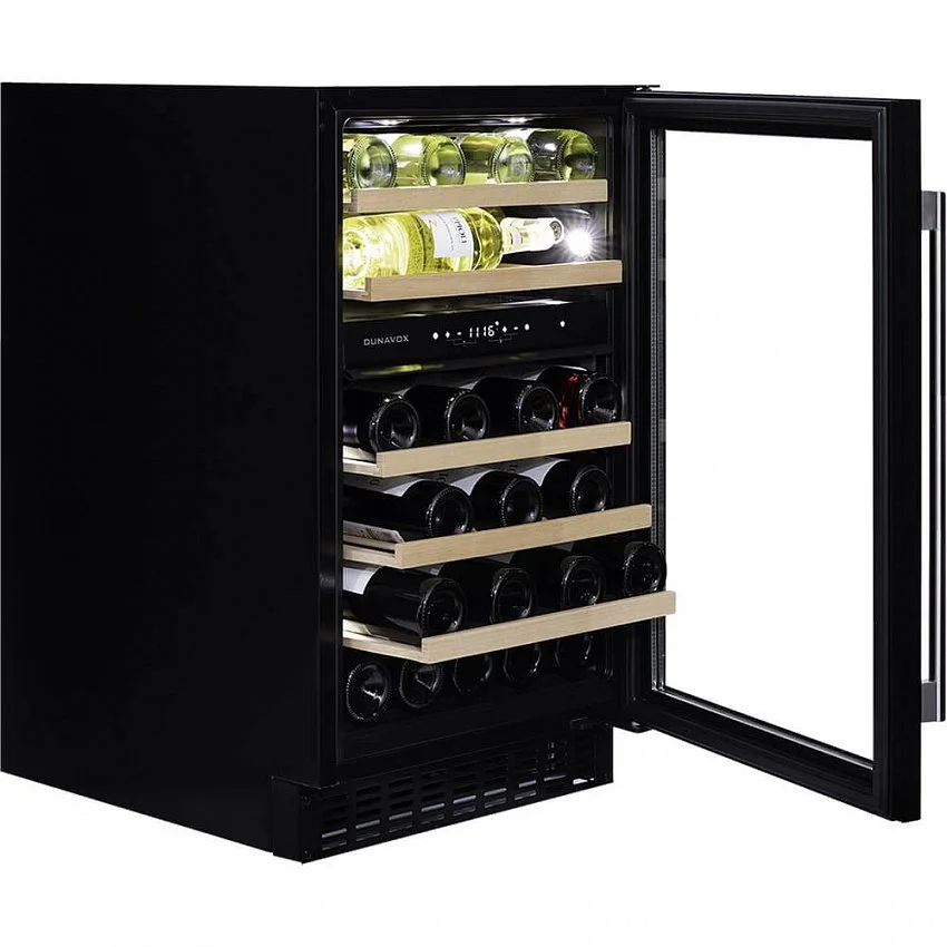 Встраиваемый винный шкаф DUNAVOX DAUF-38.100DB