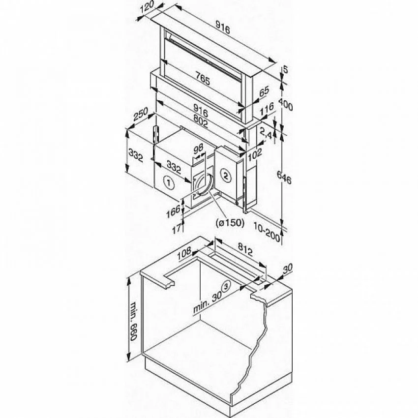 Вытяжка MIELE DA6890