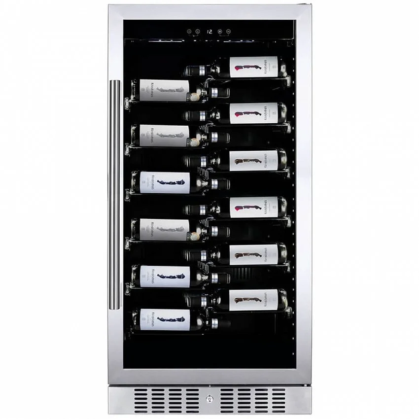 Встраиваемый винный шкаф DUNAVOX DX-70.258SS