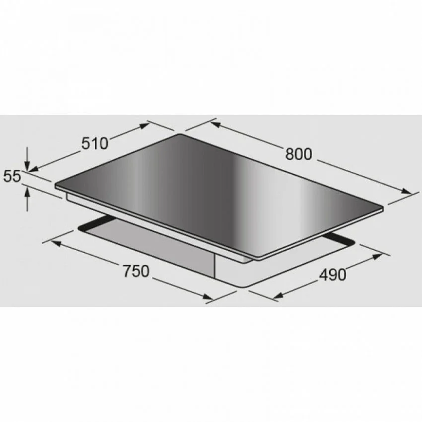 Варочная панель FULGOR CH 804 ID TS BK