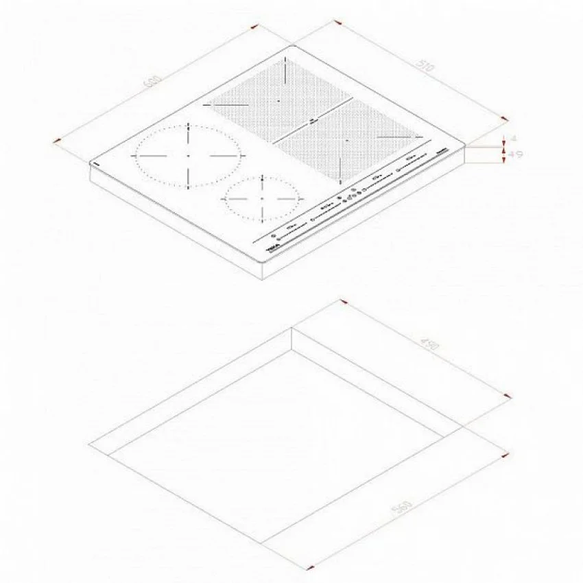 Варочная панель TEKA IZF 64440 BK MSP