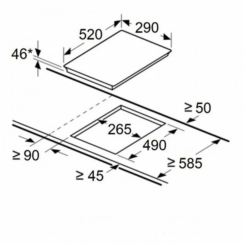 Варочная панель MAUNFELD CVCE292MBK
