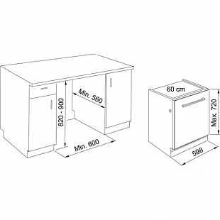 Посудомоечная машина FRANKE FDW 614 D10P DOS C
