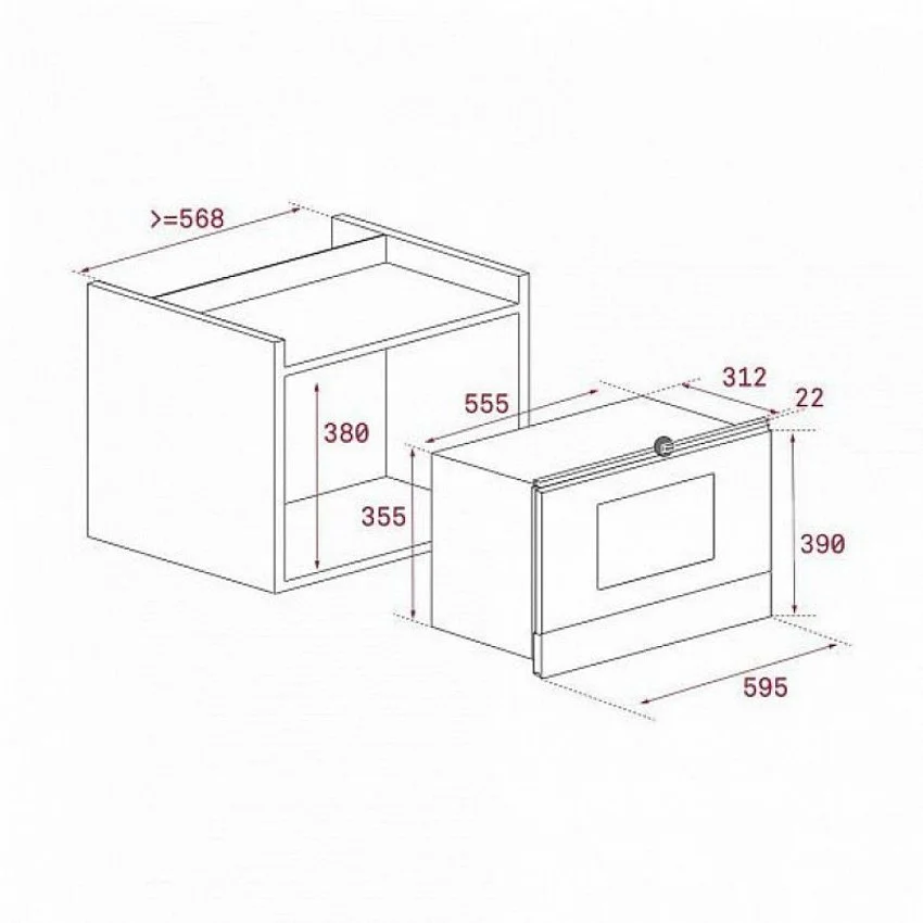 Микроволновая печь TEKA ML 822 BIS L WHITE