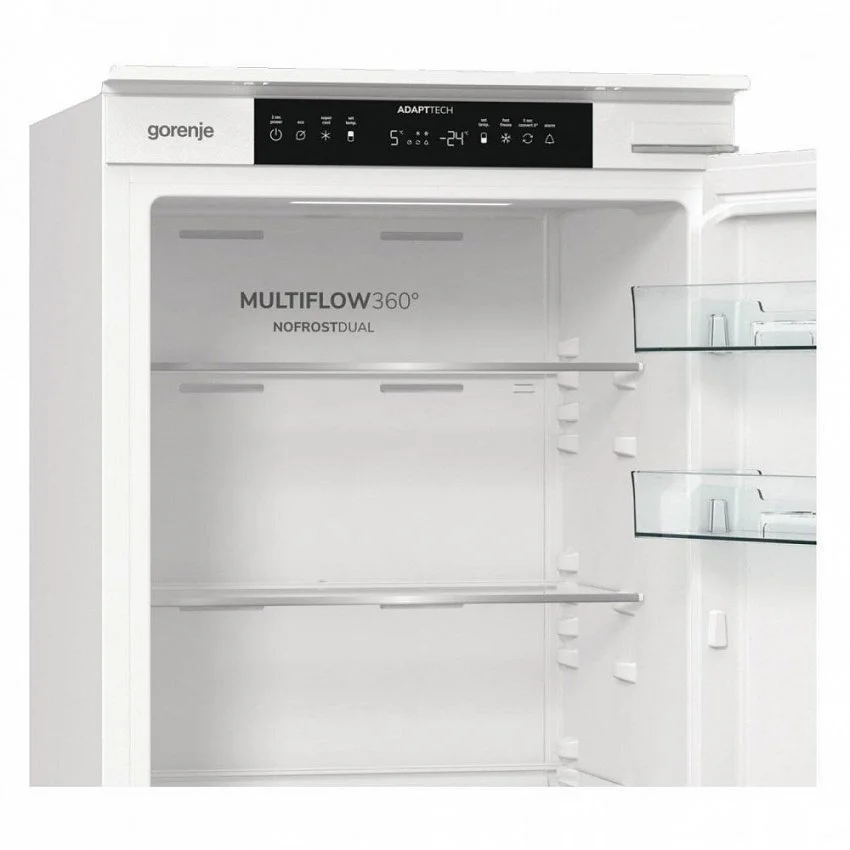 Встраиваемый двухкамерный холодильник GORENJE NRKI517141