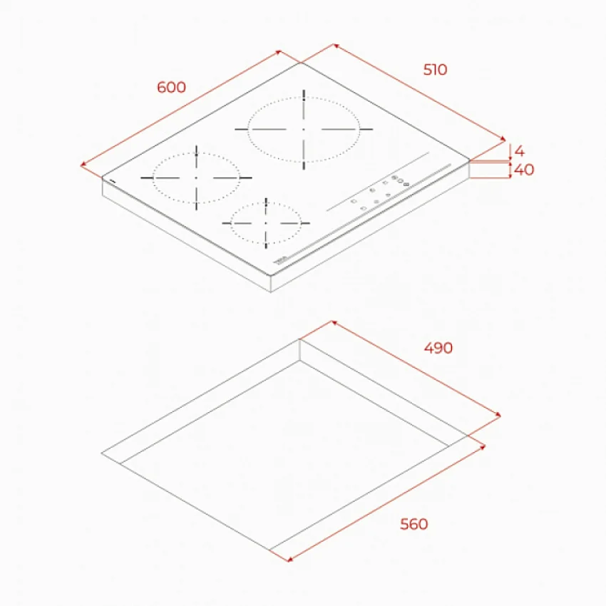 Варочная панель TEKA TBC 63632 TTC BLACK