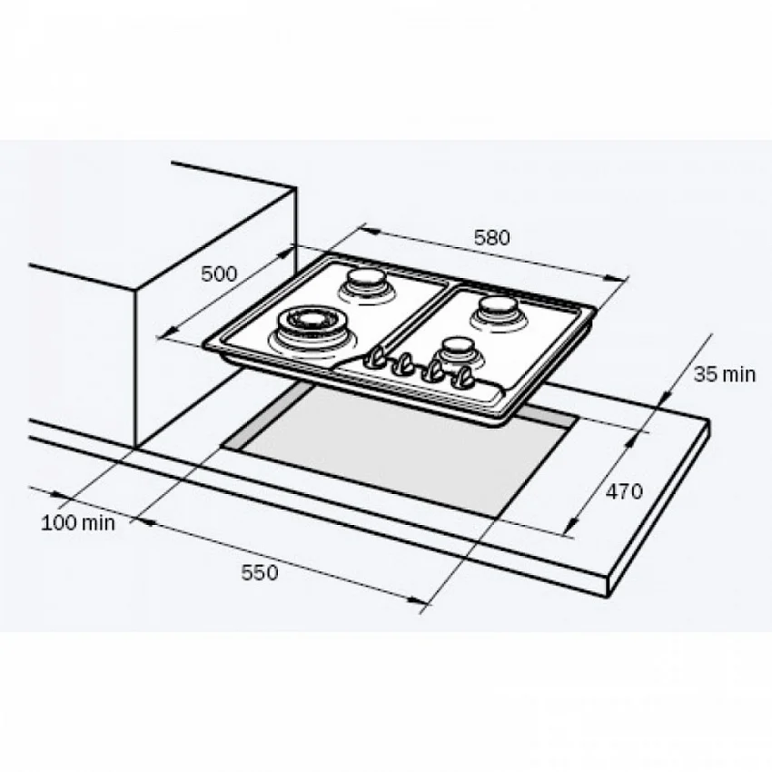Варочная панель DELONGHI IF 46/1 ASV GU