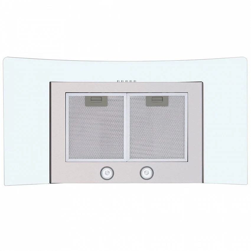 Вытяжка MAUNFELD ANCONA PLUSA 90 INOX GLASS TRANSPARENT