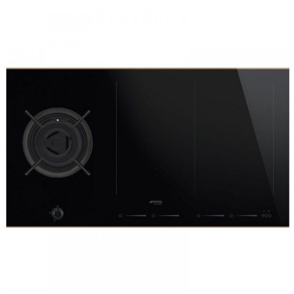 Комбинированная варочная панель SMEG PM6912WLDR