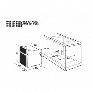 Духовой шкаф KORTING OKB 471 CNRI