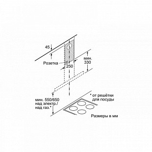 Вытяжка BOSCH DWB66DM50