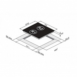 Варочная панель KORTING HK 3203 B