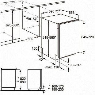 Посудомоечная машина ZANUSSI ZDT 91601FA