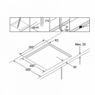 Варочная панель SAMSUNG C61R1CCMN