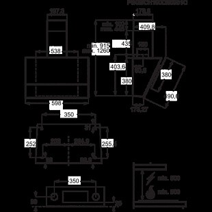 Вытяжка ELECTROLUX LFV 616 W