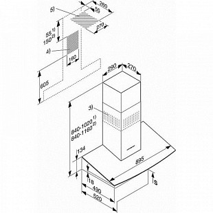 Вытяжка MIELE DA5996W EDST
