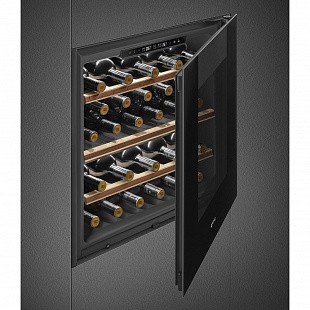 Встраиваемый винный шкаф SMEG CVI129B3