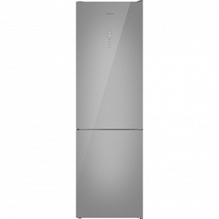 Холодильник WEISSGAUFF WRK 195 D FULL NOFROST DARK GREY GLASS