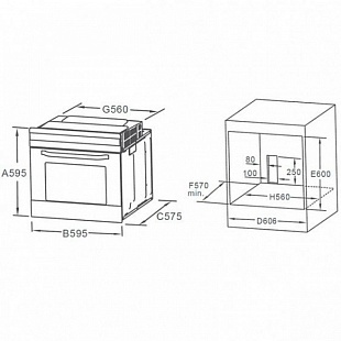 Духовой шкаф MIDEA MO670A4X