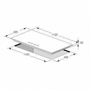 Варочная панель FULGOR FSH 1124 G 2DWK XX