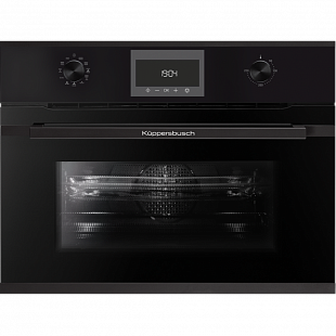 Компактный духовой шкаф с СВЧ KUPPERSBUSCH CBM 6330.0 S5 BLACK VELVET
