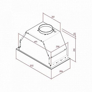 Вытяжка TEKA GFL 57650 EOS SS