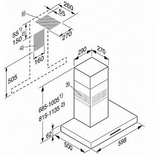 Вытяжка MIELE PUR68W EDST