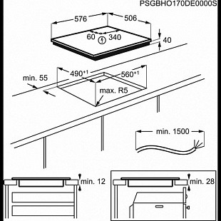 Варочная панель ZANUSSI ZEV 56341 XB