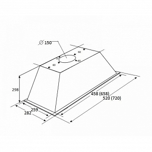 Вытяжка KUPPERSBERG INLINEA 52 C