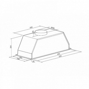 Вытяжка GRAUDE LB 52.0 E