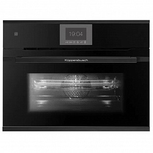Компактный духовой шкаф с СВЧ KUPPERSBUSCH CBM 6550.0 S5 BLACK VELVET