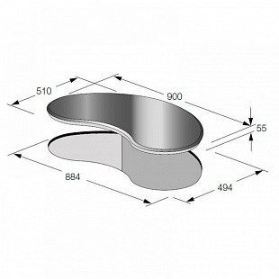 Варочная панель FULGOR CHM 904 ID TS BK