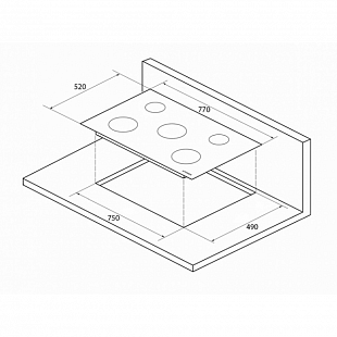 Электрическая варочная панель MONSHER MHE 7002