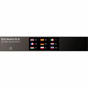 Встраиваемый винный шкаф DUNAVOX DVN-19.50B.TO