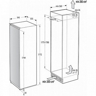Морозильник GORENJE GDFN 5182A1