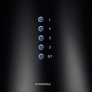 Вытяжка MAUNFELD LEE WALL 39 LONG BLACK