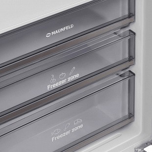 Встраиваемый холодильник MAUNFELD MBF193NFW1GR INVERTER