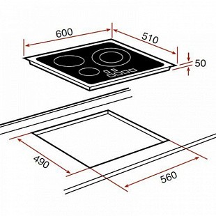 Варочная панель TEKA IRS 631 WHITE