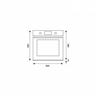 Духовой шкаф BERTAZZONI F6011HERVPTAG