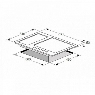 Варочная панель FULGOR QH 765 G WK X
