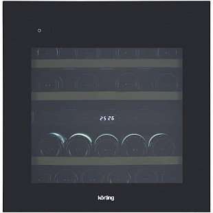 Встраиваемый винный шкаф KORTING KFW 604 DB GN