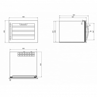 Винный шкаф IP INDUSTRIE JG 22 AX
