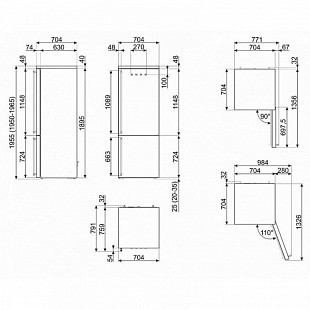 Холодильник SMEG FA8005RPO5