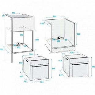 Духовой шкаф BEKO OIM 27201 C