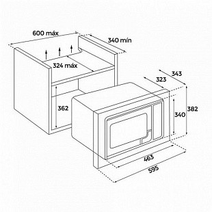 Микроволновая печь TEKA MWE 207 FI WHITE