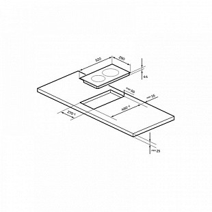 Варочная панель MILLEN MEH 302 BL