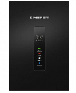 Холодильник MEFERI MFR185BK TOTAL NO FROST COMBI ULTRA